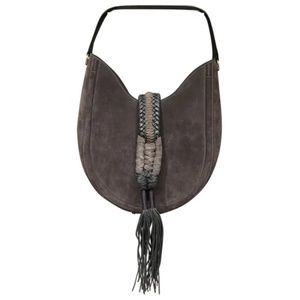 Altuzarra Ghianda Charcoal Grey Hobo Shoulder Bag